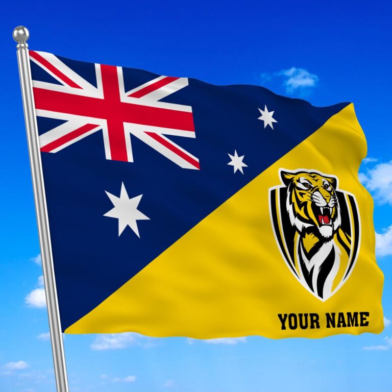AFL Richmond Tigers Teams-14- - Flag