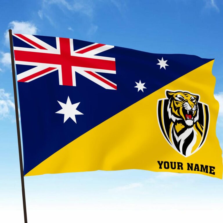 AFL Richmond Tigers Teams-14- - Flag