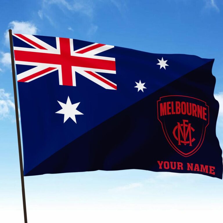 AFL Melbourne Demons Teams-11- Football Club Flag
