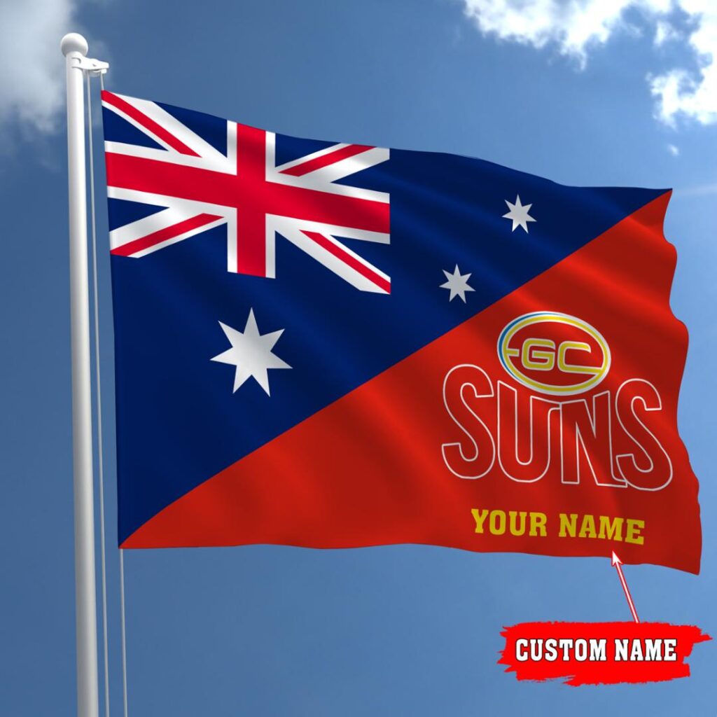 AFL Gold Coast Suns Teams-08- Flag