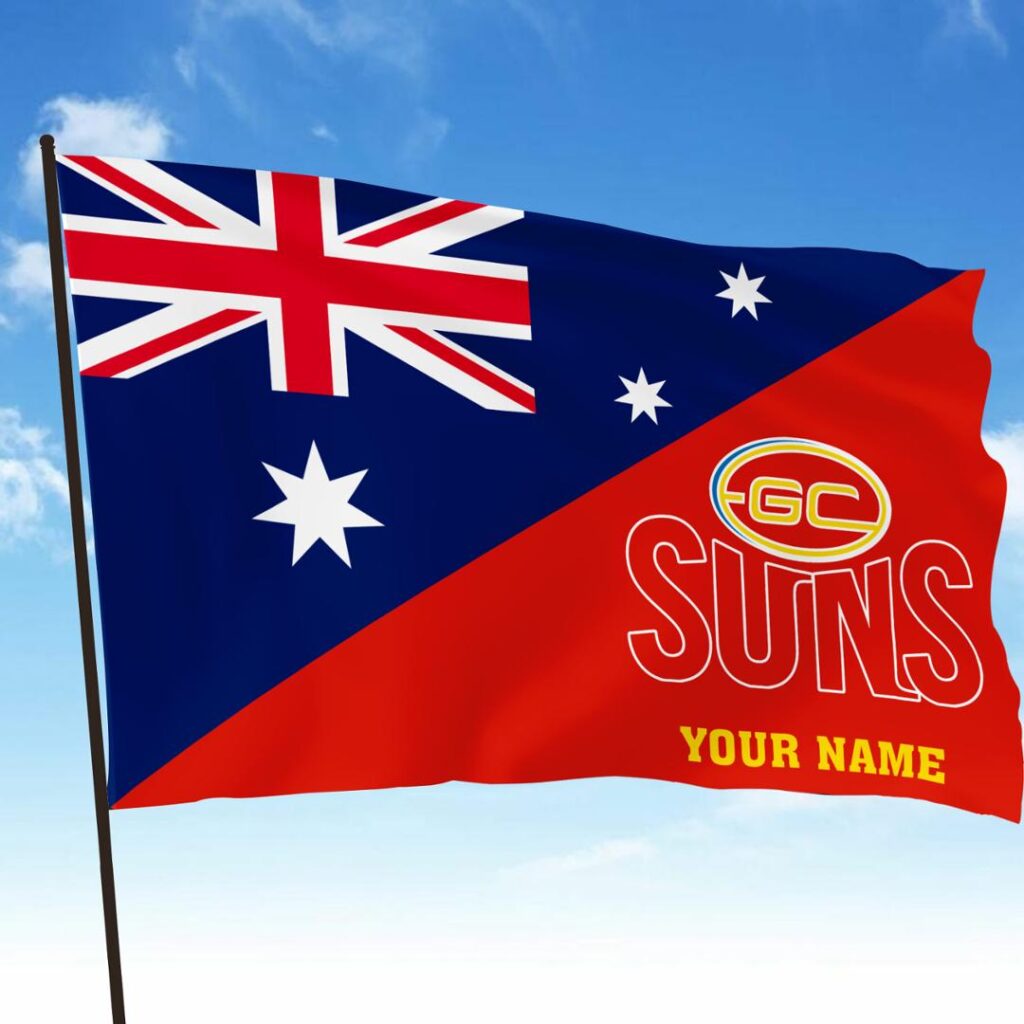 AFL Gold Coast Suns Teams-08- Flag