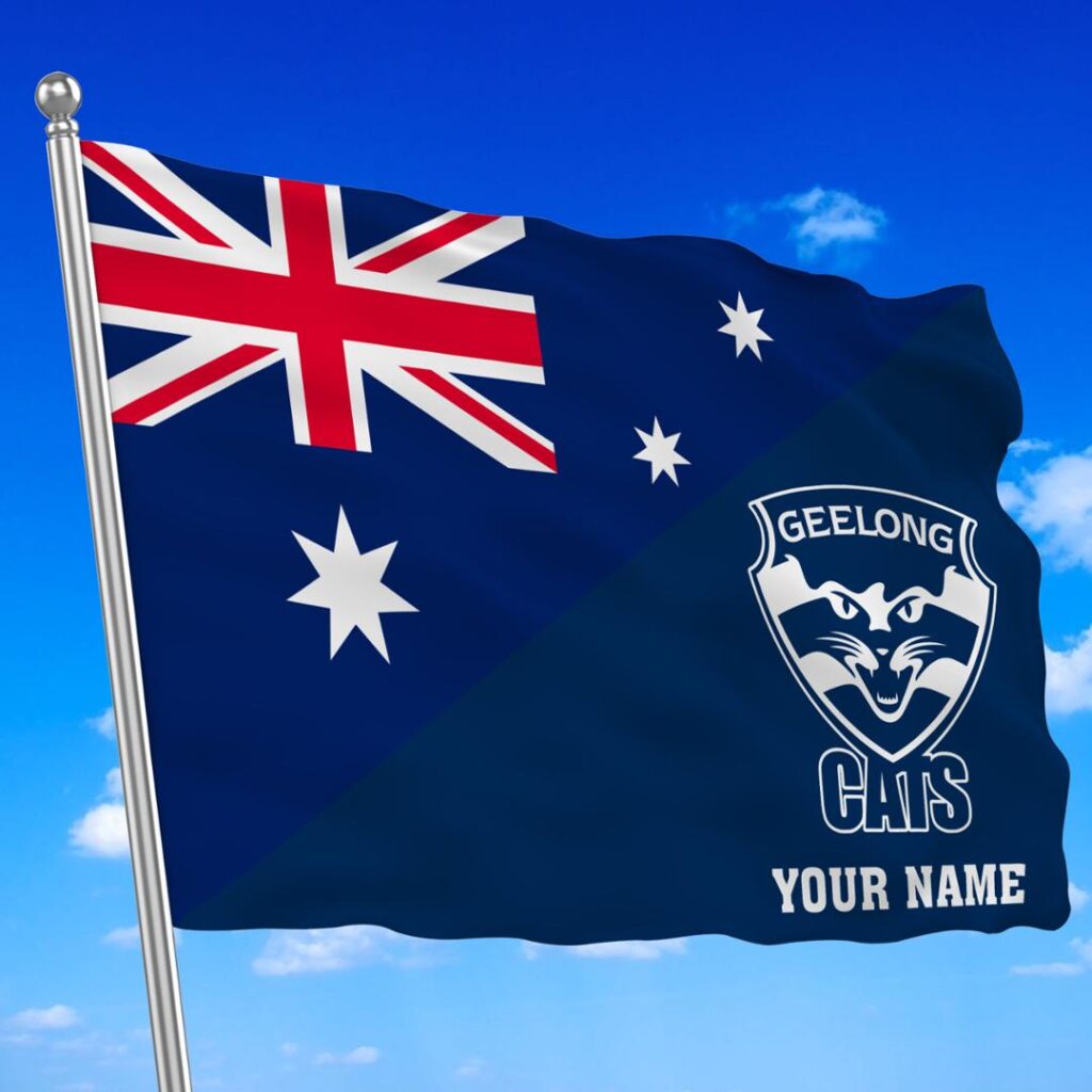 AFL Geelong Cats Teams-07- - Flag