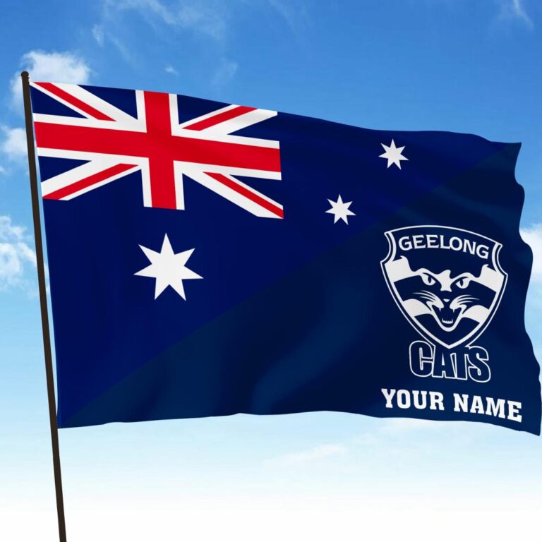 AFL Geelong Cats Teams-07- - Flag