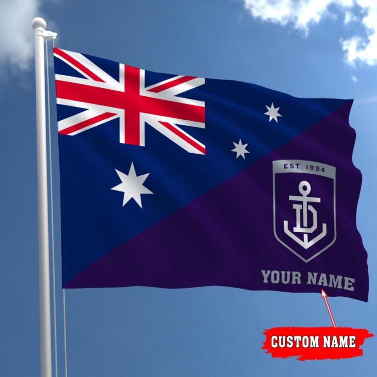 AFL Fremantle Dockers Teams-06- - Flag