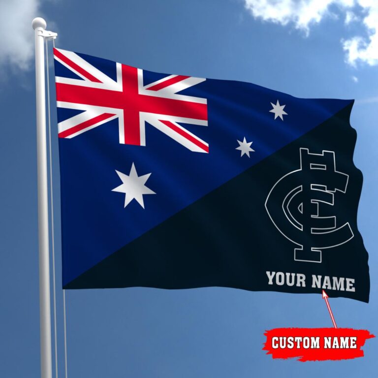 AFL Carlton Blues Teams-03- - Flag