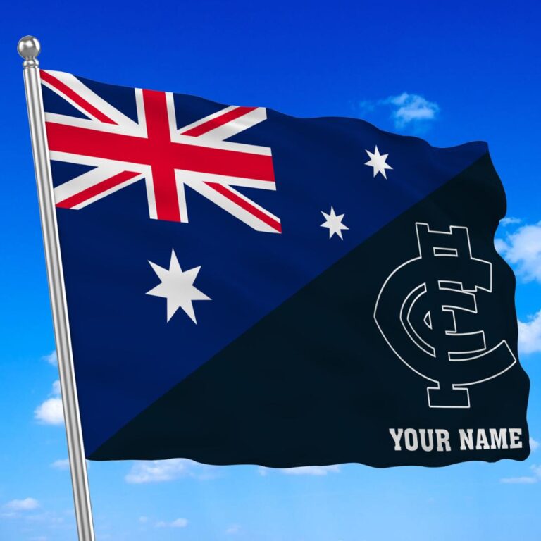 AFL Carlton Blues Teams-03- - Flag