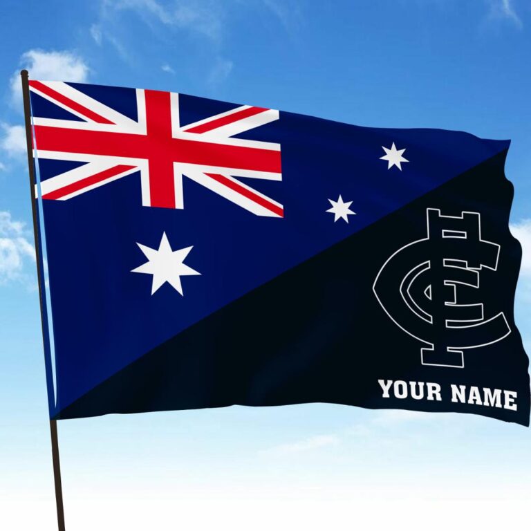 AFL Carlton Blues Teams-03- - Flag