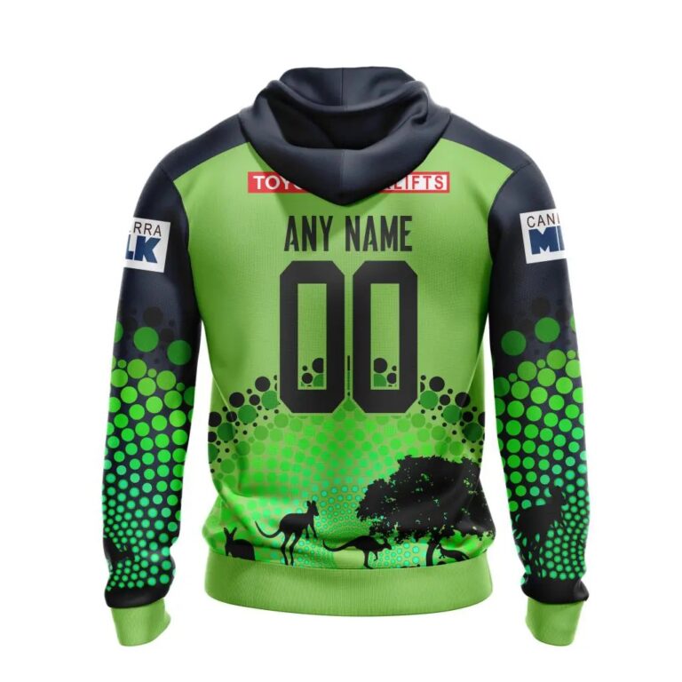 NRL Canberra Raiders Custom Name Number Australia’s Day Pullover Hoodie