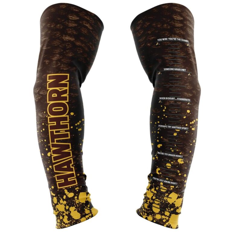 AFL Hawthorn Hawks Custom Name Number Fishing Pullover Hoodie