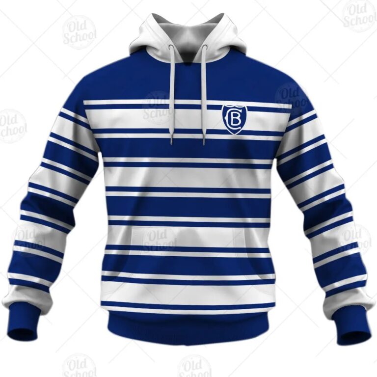 NRL Canterbury-Bankstown Bulldogs Custom Name Number 1938 Vintage Retro Pullover Hoodie