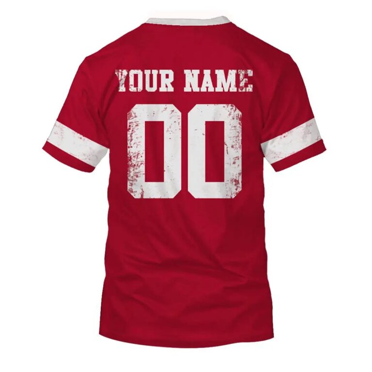 NRL St. George Illawarra Dragons Custom Name Number Retro 1921 Jersey T-Shirt