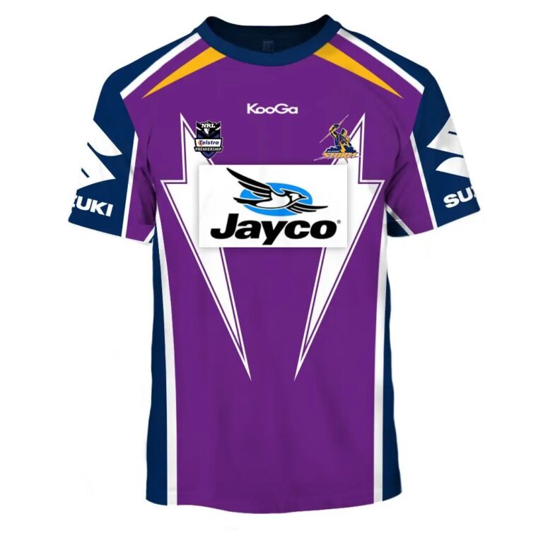 NRL Melbourne Storm Custom Name Number 2010 ARL/NRL Home Jersey T-Shirt