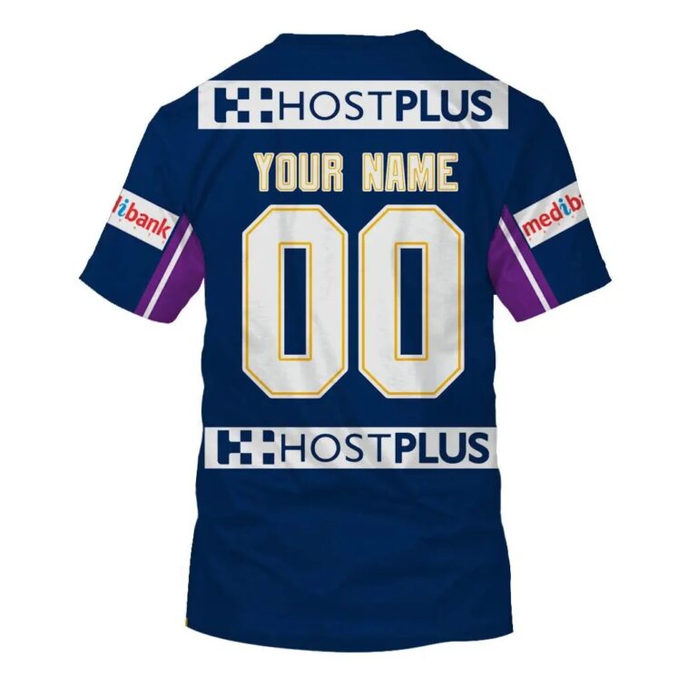 NRL Melbourne Storm Custom Name Number 2006 ARL/NRL Home Jersey T-Shirt