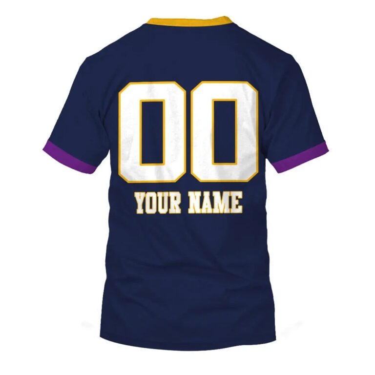 NRL Melbourne Storm Custom Name Number 1998 Vintage Retro Heritage Jersey T-Shirt