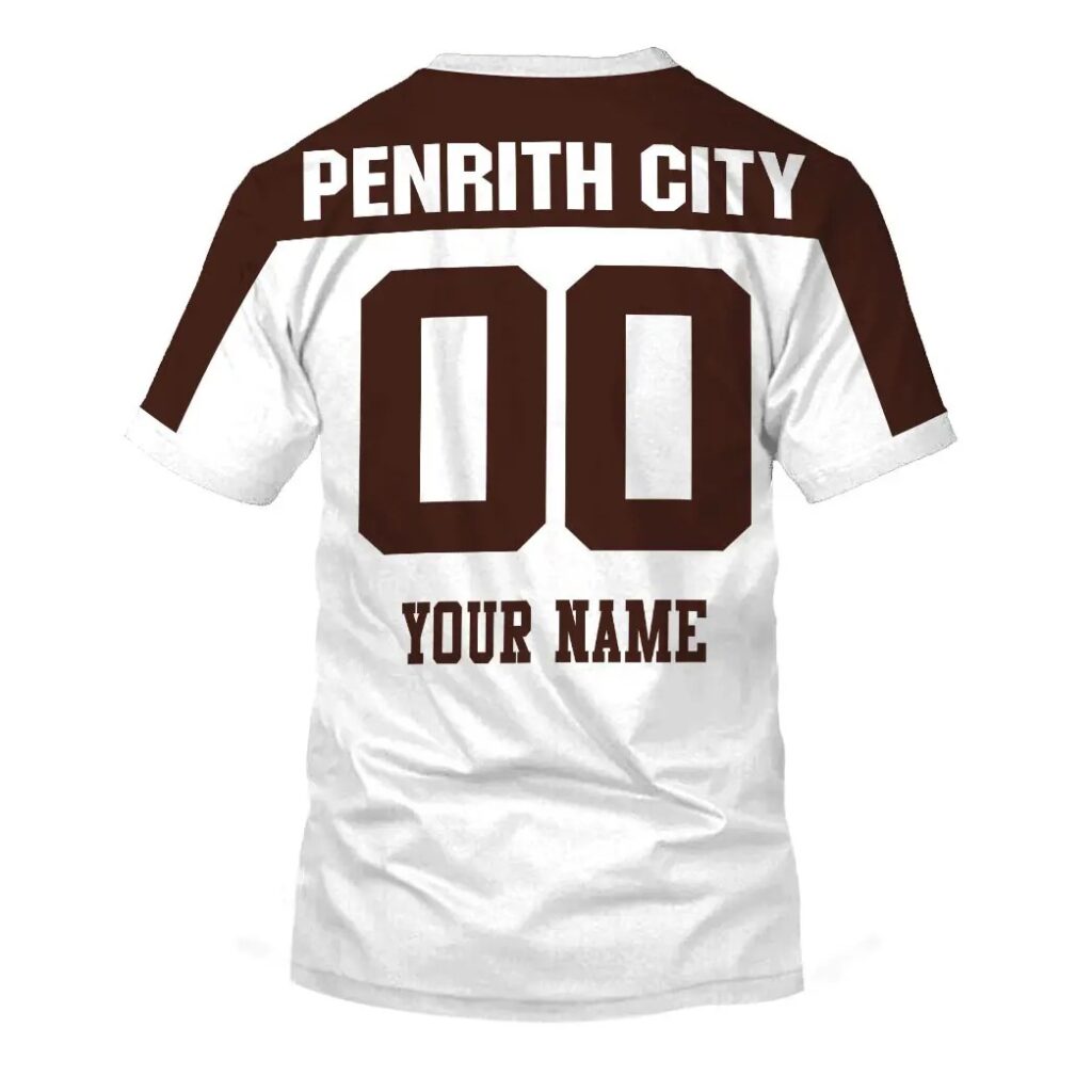 NRL Penrith Panthers Custom Name Number Vintage Retro 1988 Jersey T-Shirt