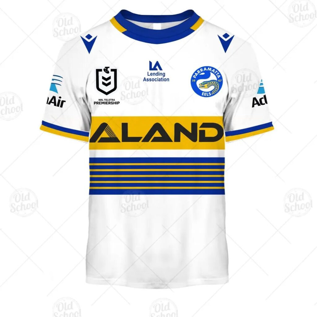 NRL Parramatta Eels Custom Name Number 2021 Alternate Jersey T-Shirt