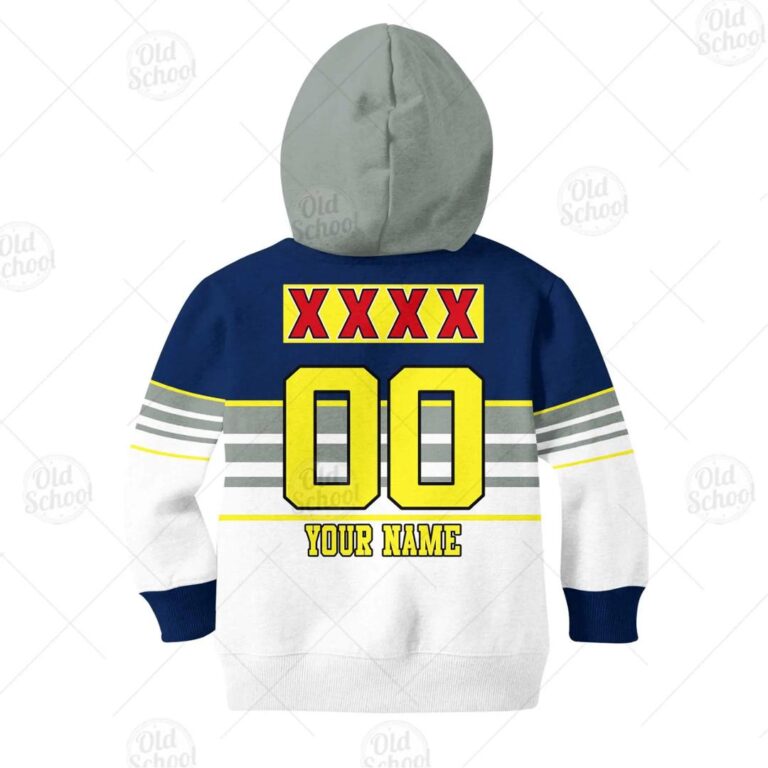 NRL North Queensland Cowboys Custom Name Number 1995 ARL/NRL Vintage Retro Heritage Jersey Kids Pullover Hoodie