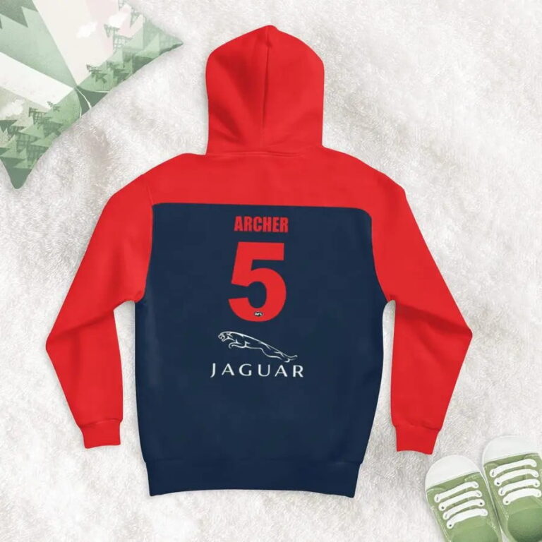 AFL Melbourne Demons Custom Name Number 2020 Home Guernsey Kids Pullover Hoodie