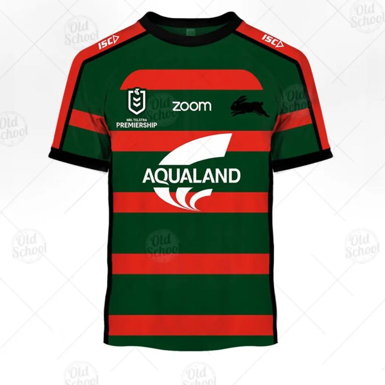 NRL South Sydney Rabbitohs Custom Name Number 2020 Jersey Kids T-Shirt