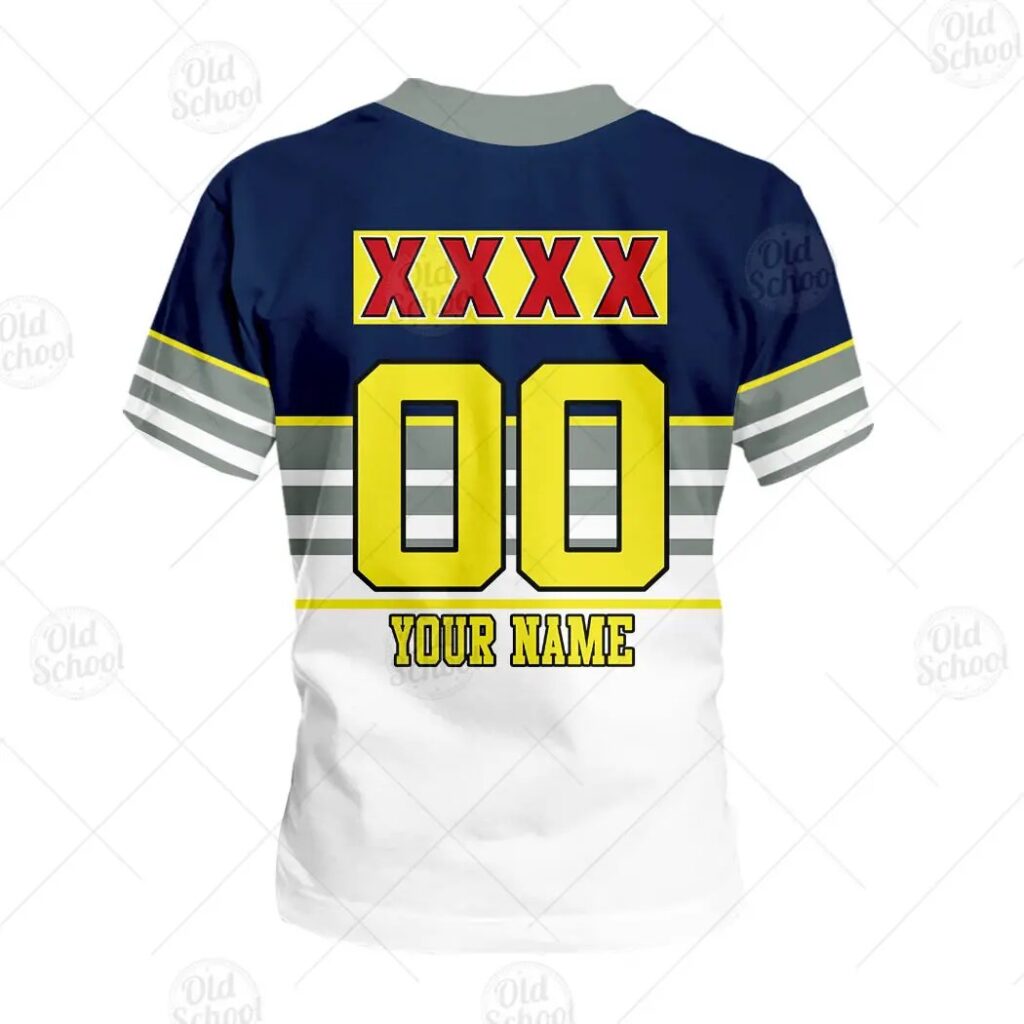 NRL North Queensland Cowboys Custom Name Number 1995 ARL/NRL Vintage Retro Heritage Jersey Kids T-Shirt