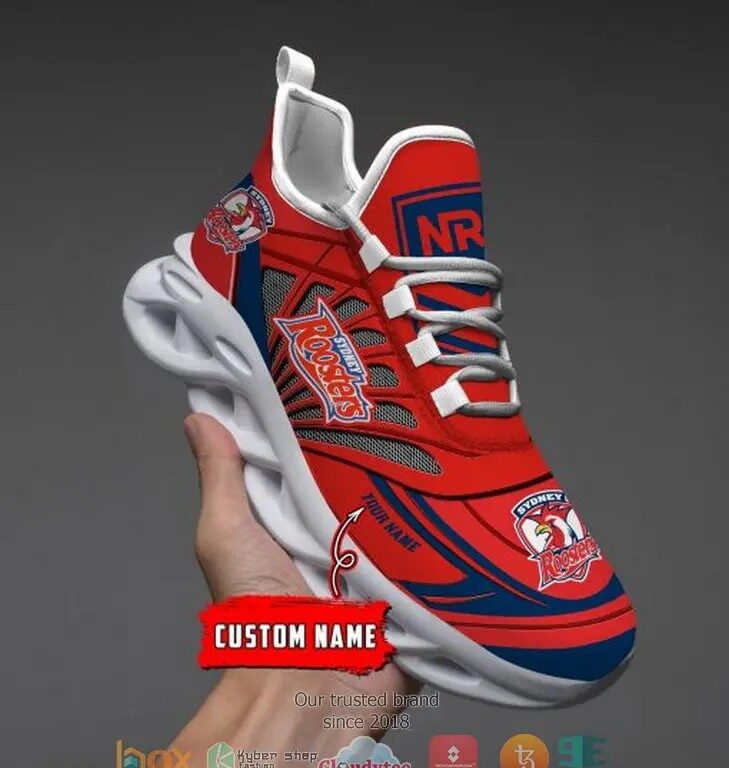 NRL Sydney Roosters Custom Name Max Soul Shoes V3