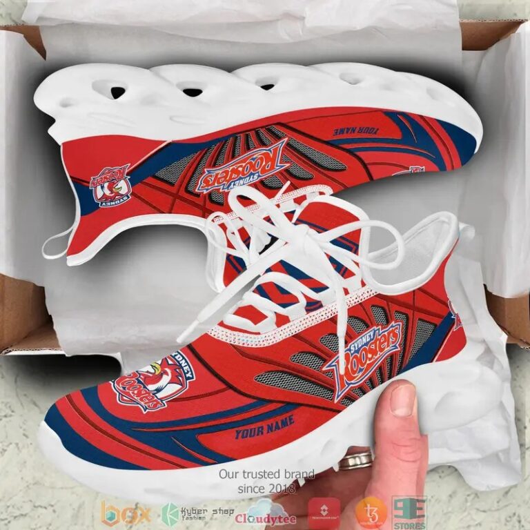 NRL Sydney Roosters Custom Name Max Soul Shoes V3