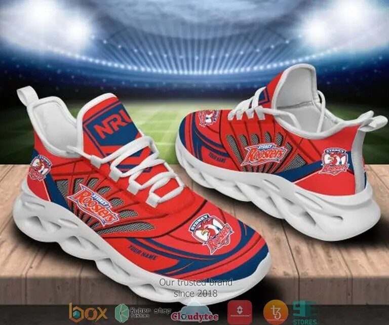 NRL Sydney Roosters Custom Name Max Soul Shoes V3