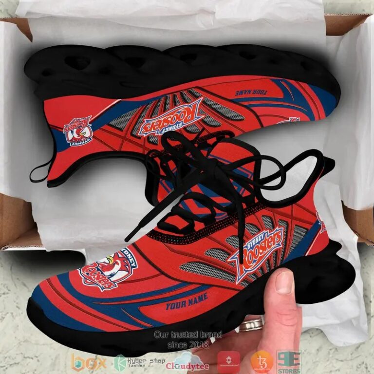 NRL Sydney Roosters Custom Name Max Soul Shoes V3