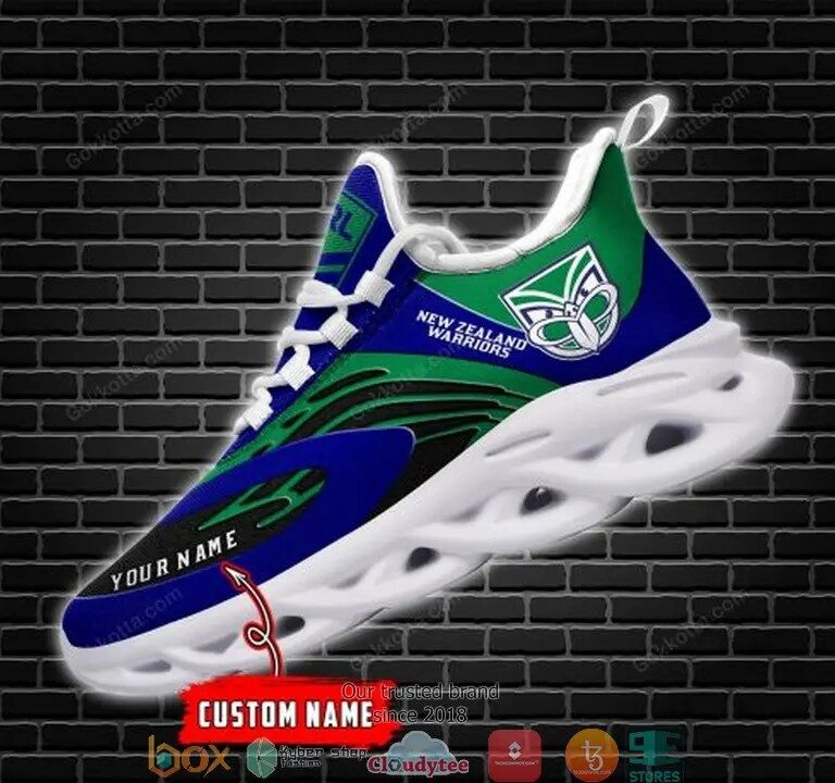 NRL New Zealand Warriors Custom Name Max Soul Shoes V4