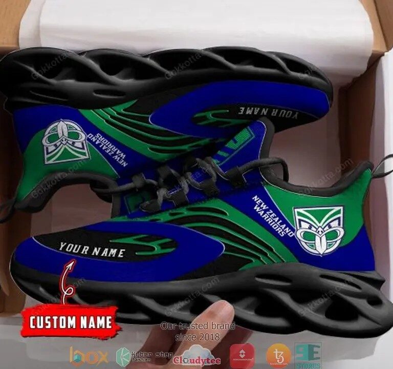 NRL New Zealand Warriors Custom Name Max Soul Shoes V4