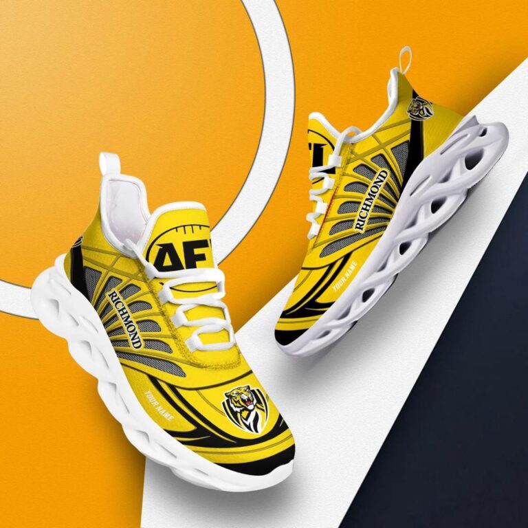 AFL Richmond Tigers Custom Name Max Soul Shoes V2