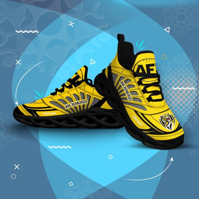 AFL Richmond Tigers Custom Name Max Soul Shoes V2