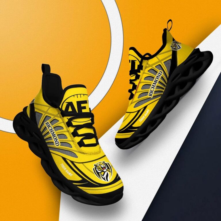 AFL Richmond Tigers Custom Name Max Soul Shoes V2