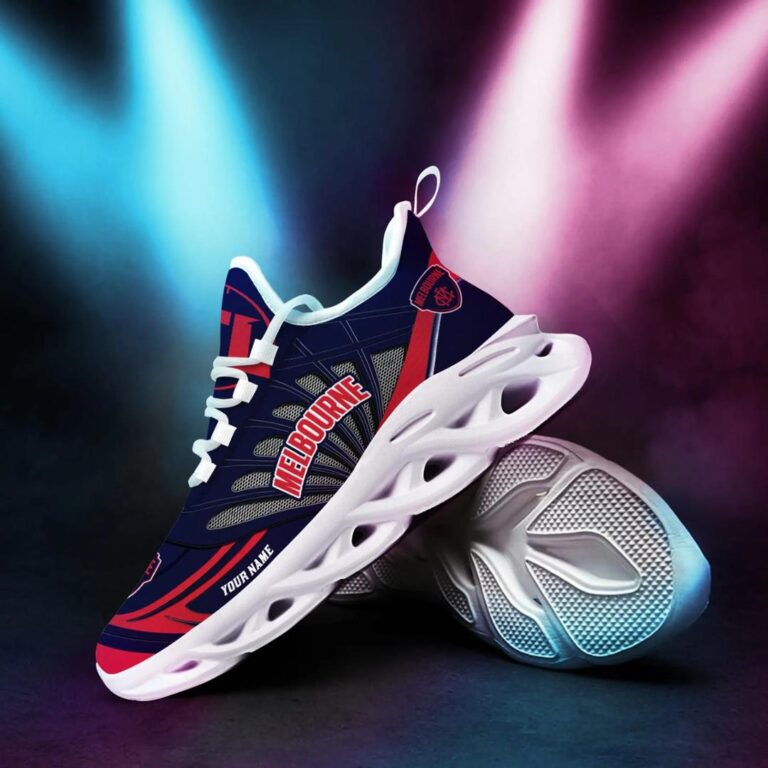 AFL Melbourne Demons Custom Name Max Soul Shoes V2