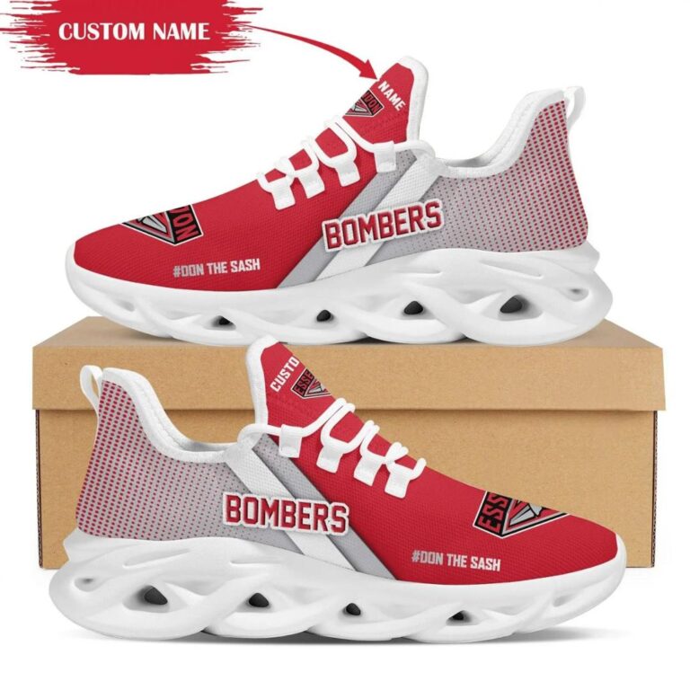 AFL Essendon Bombers Custom Name Max Soul Shoes