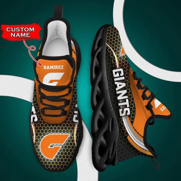 AFL Greater Western Sydney Giants Custom Name Max Soul Shoes