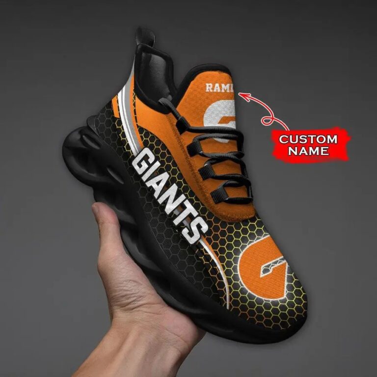 AFL Greater Western Sydney Giants Custom Name Max Soul Shoes