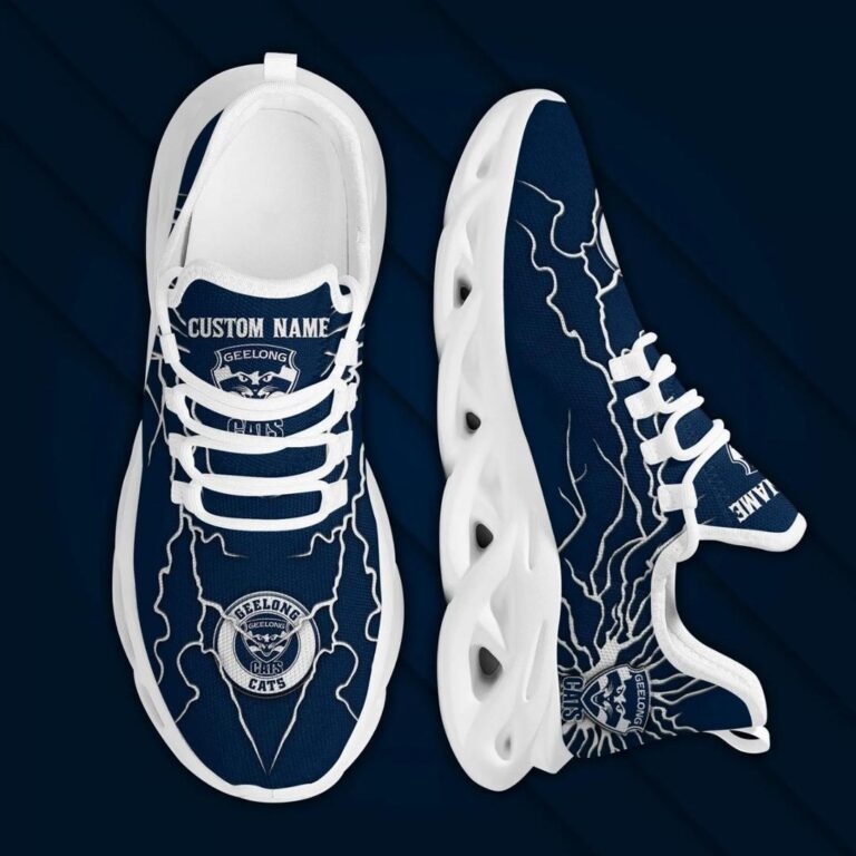 AFL Geelong Cats Custom Name Max Soul Shoes V1