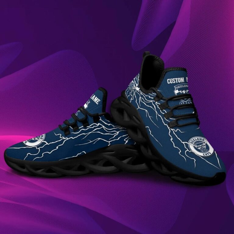 AFL Geelong Cats Custom Name Max Soul Shoes V1