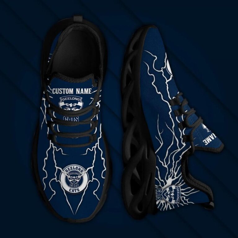 AFL Geelong Cats Custom Name Max Soul Shoes V1
