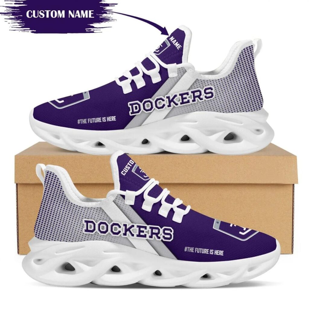 AFL Fremantle Dockers Custom Name Max Soul Shoes