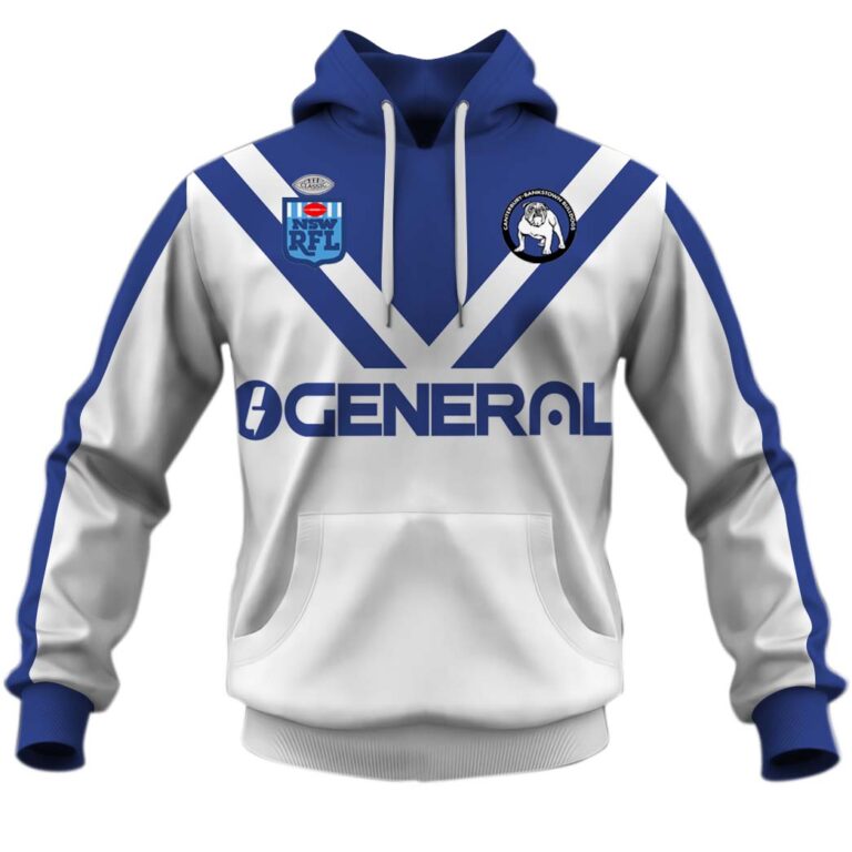 Personalize NRL Canterbury Bankstown Bulldogs 1984 Vintage Retro Jerseys