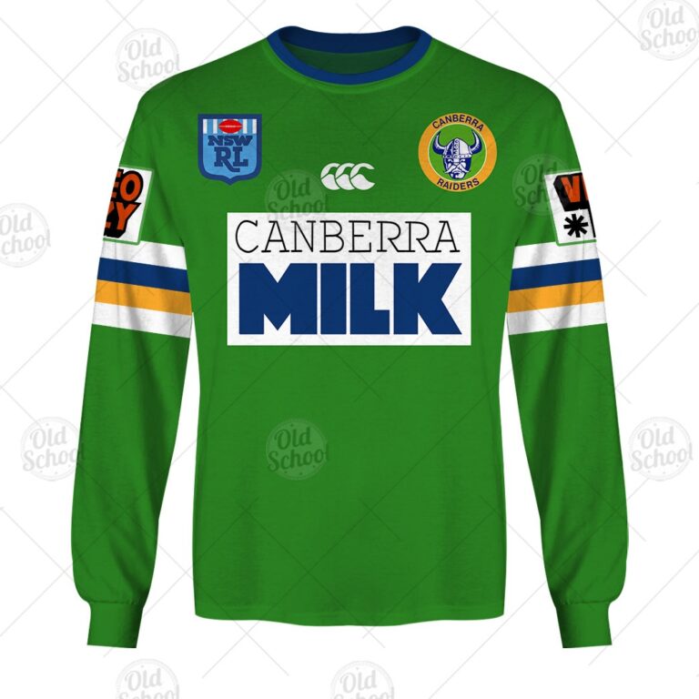 Personalise NRL Canberra Raiders 1994 Vintage Jersey