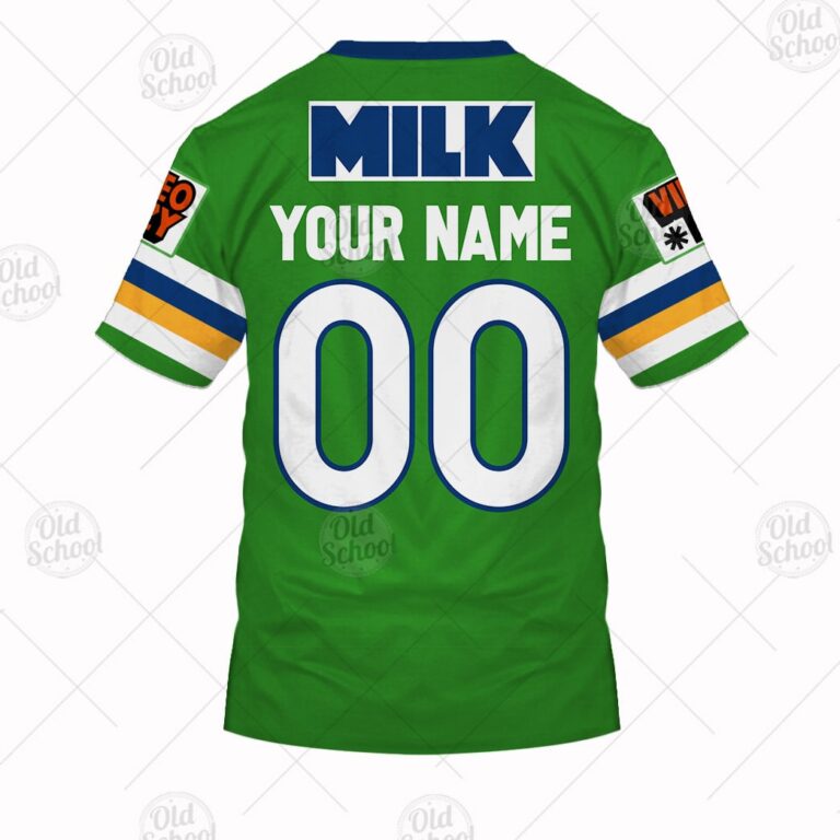 Personalise NRL Canberra Raiders 1994 Vintage Jersey