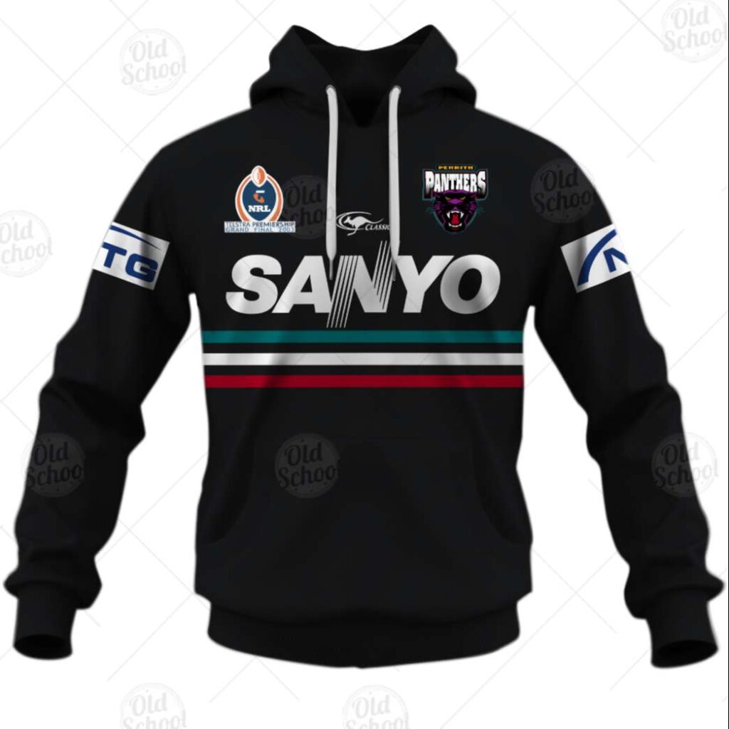 Personalise NRL Grand Final 2003 Vintage Penrith Panthers Retro Jersey