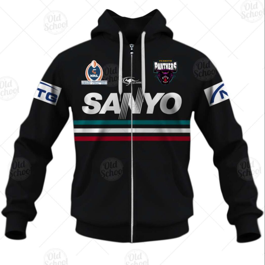 Personalise NRL Grand Final 2003 Vintage Penrith Panthers Retro Jersey