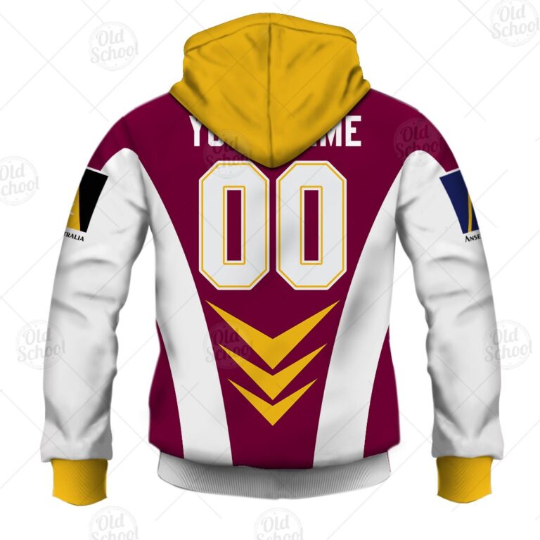 Personalise ARL/NRL Brisbane Broncos 1997 Vintage Retro Jersey
