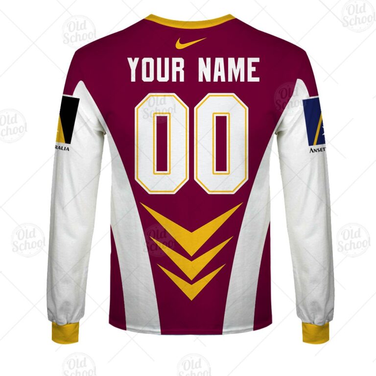 Personalise ARL/NRL Brisbane Broncos 1997 Vintage Retro Jersey