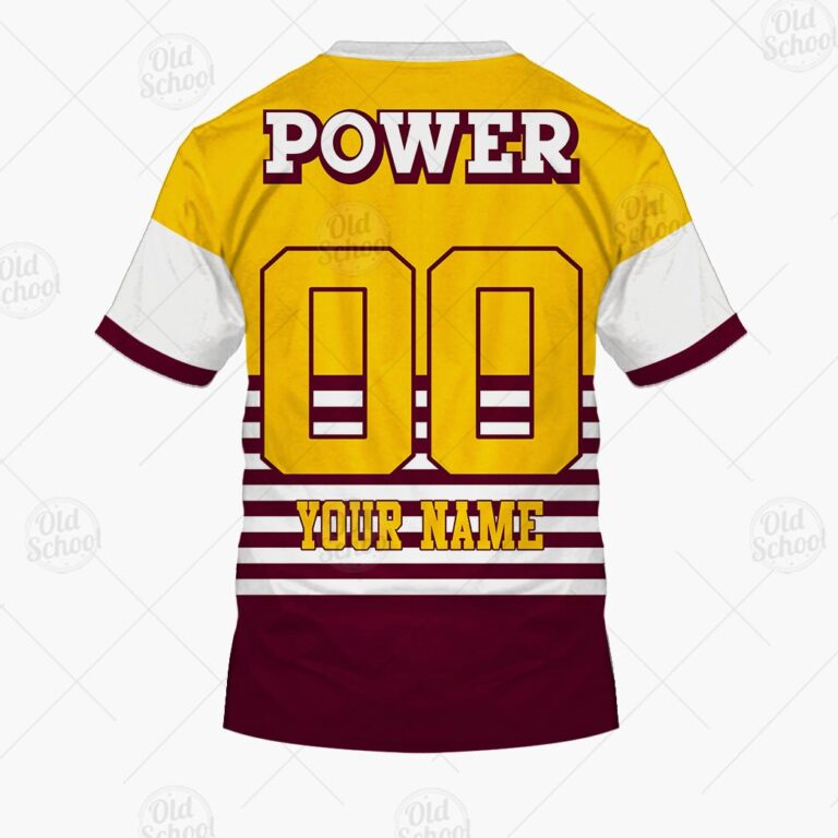 Personalise ARL/NRL Brisbane Broncos 1988 Vintage Retro Jersey