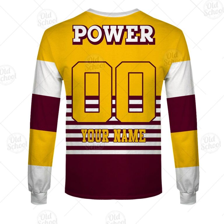Personalise ARL/NRL Brisbane Broncos 1988 Vintage Retro Jersey